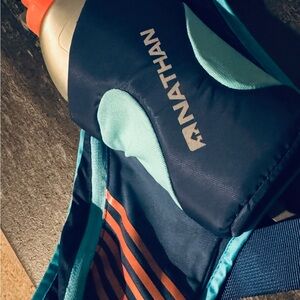 Nathan Blue and Orange Hydration Bottle